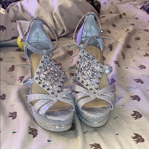 Sparkly Platform heels